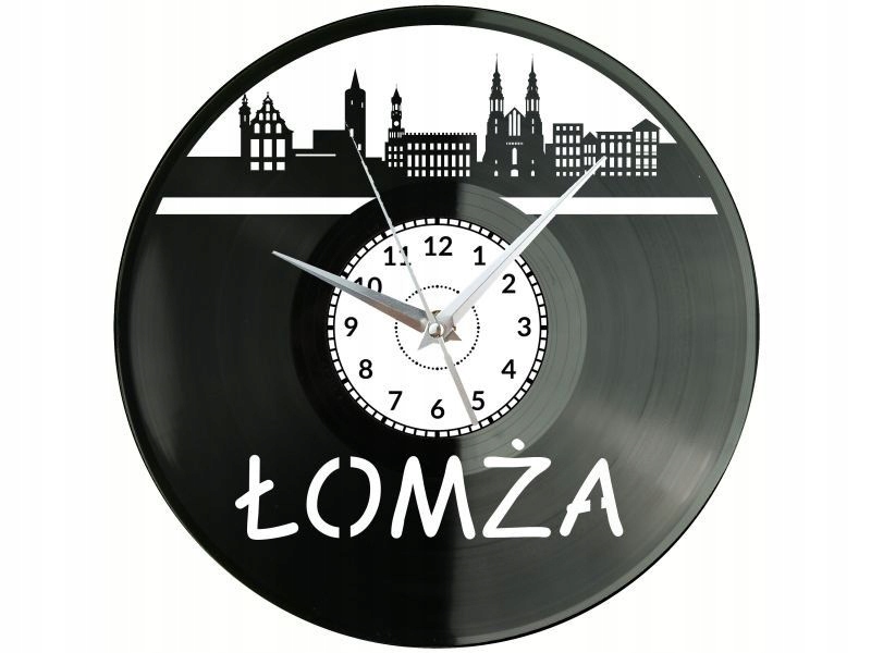 Łomża Město Polsko Nápad na Dárek Nástěnná Dekorace z vinylové desky