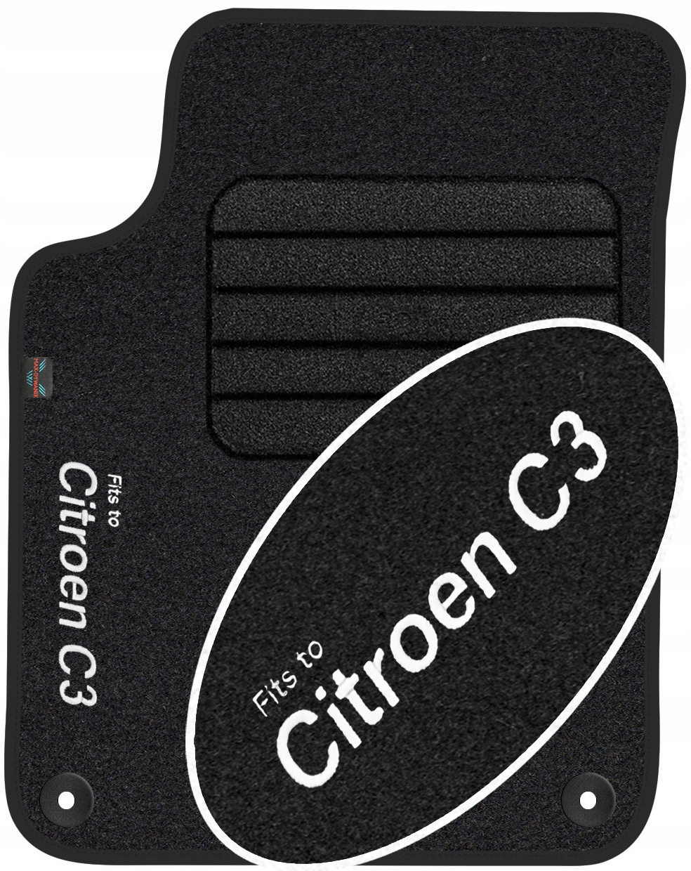 

Citroen C3 II 2009-2016 Dywanik z Haftem