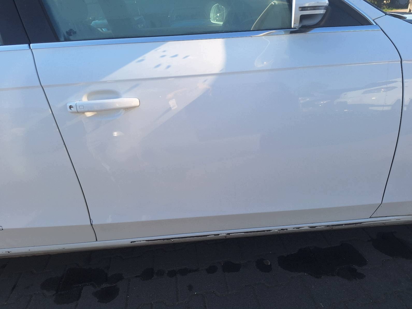 door complete right front + mirror UK AUDI A4 B8 LY9C ID: 240493
