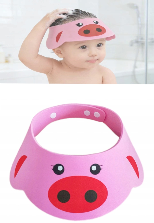 RONDO kąpielowe DASZEK do MYCIA Głowy KĄPIEL Żabka