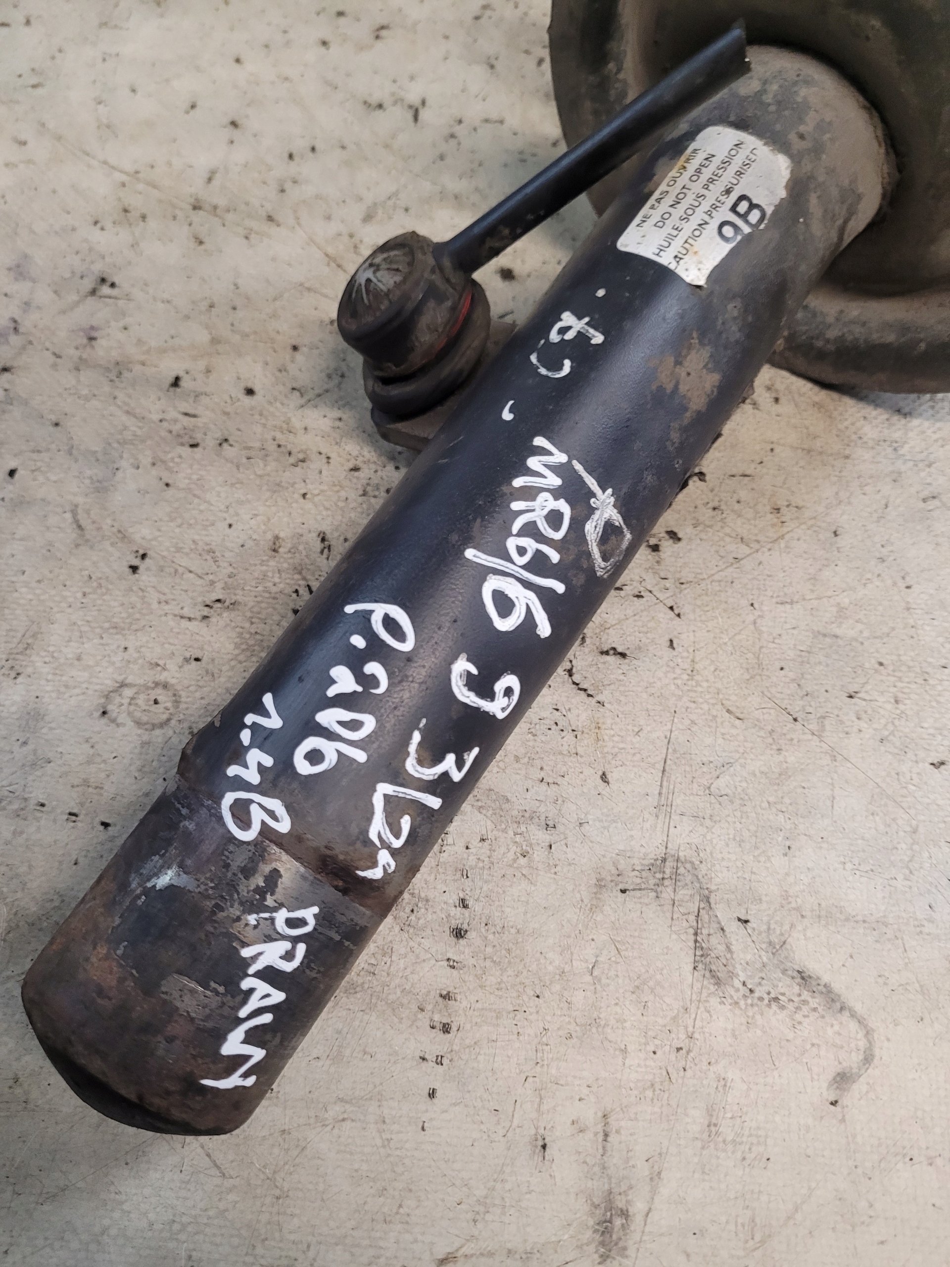 shock absorber right front PEUGEOT 206 SW 1.4B