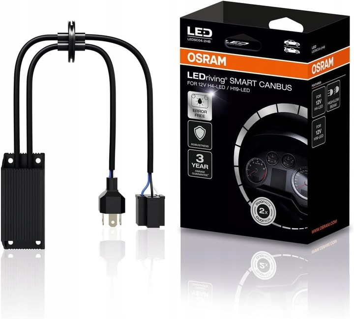 Adaptér Osram LEDriving Smart Canbus LEDSC04-2HB 12V