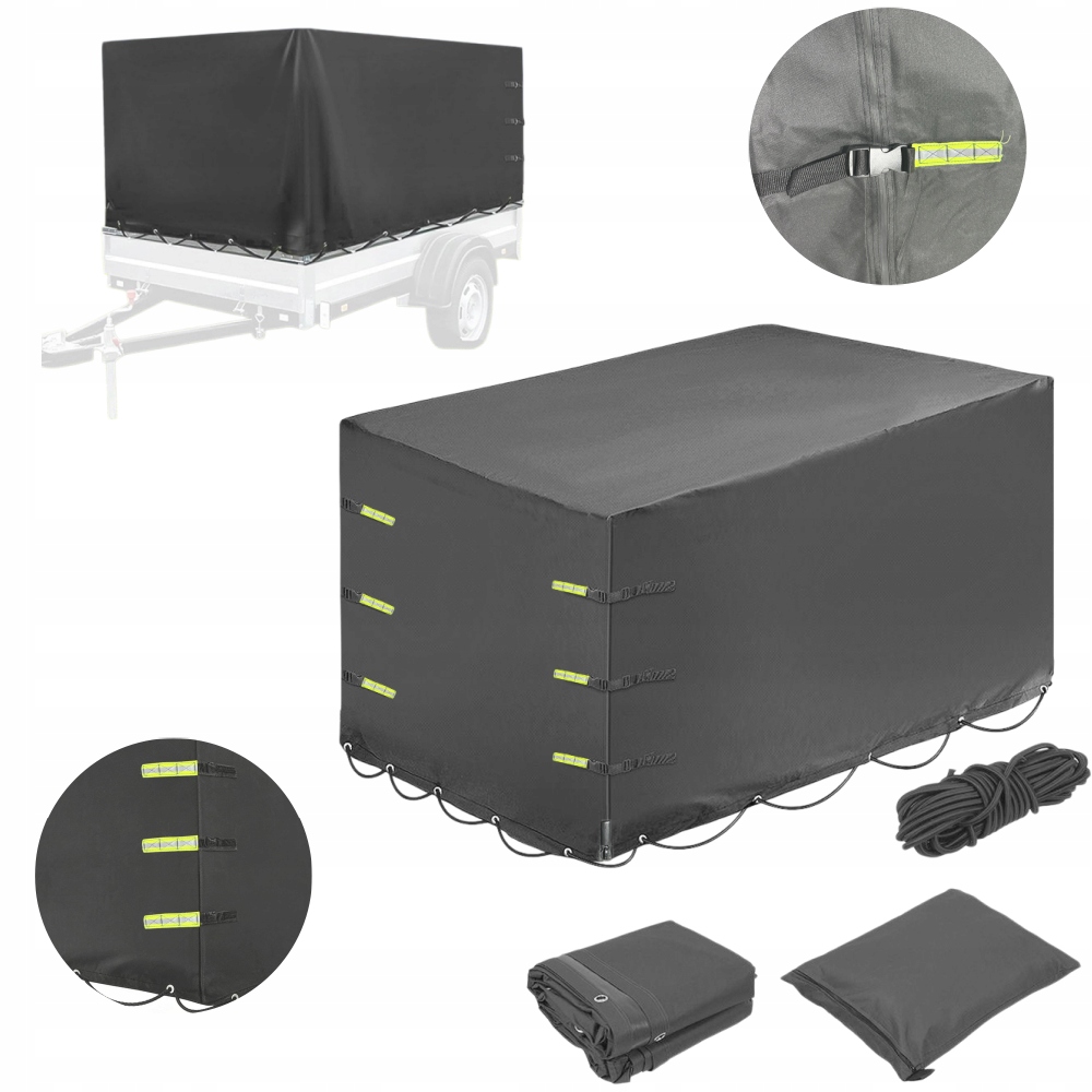 Plachta 600D Pro Přívěsy Automobilů, Obal Lanko