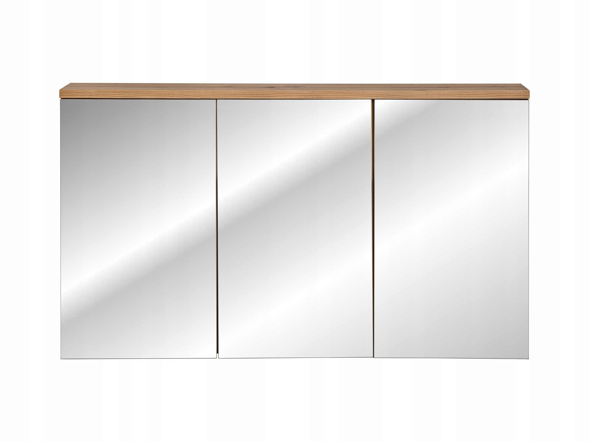 

Szafka do Łazienki z Lustrem 90 cm Dab Artisan