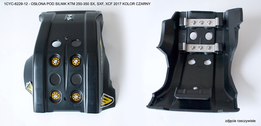 Cycra Výpredaj Kryt Pod Motor Full Armor Skid Plate Ktm Sxf/sx-f/xcf/xc