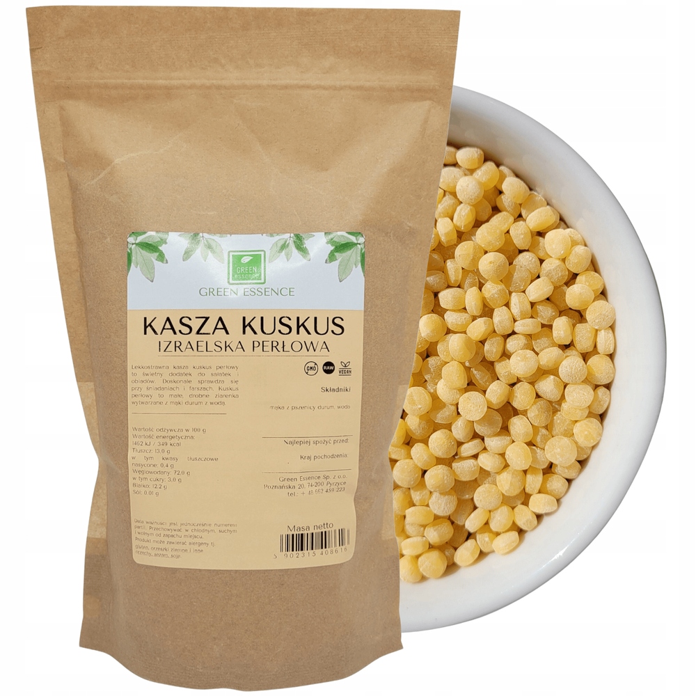 

Kasza Kuskus Perłowy Perłowa Gruba Perełka 1kg