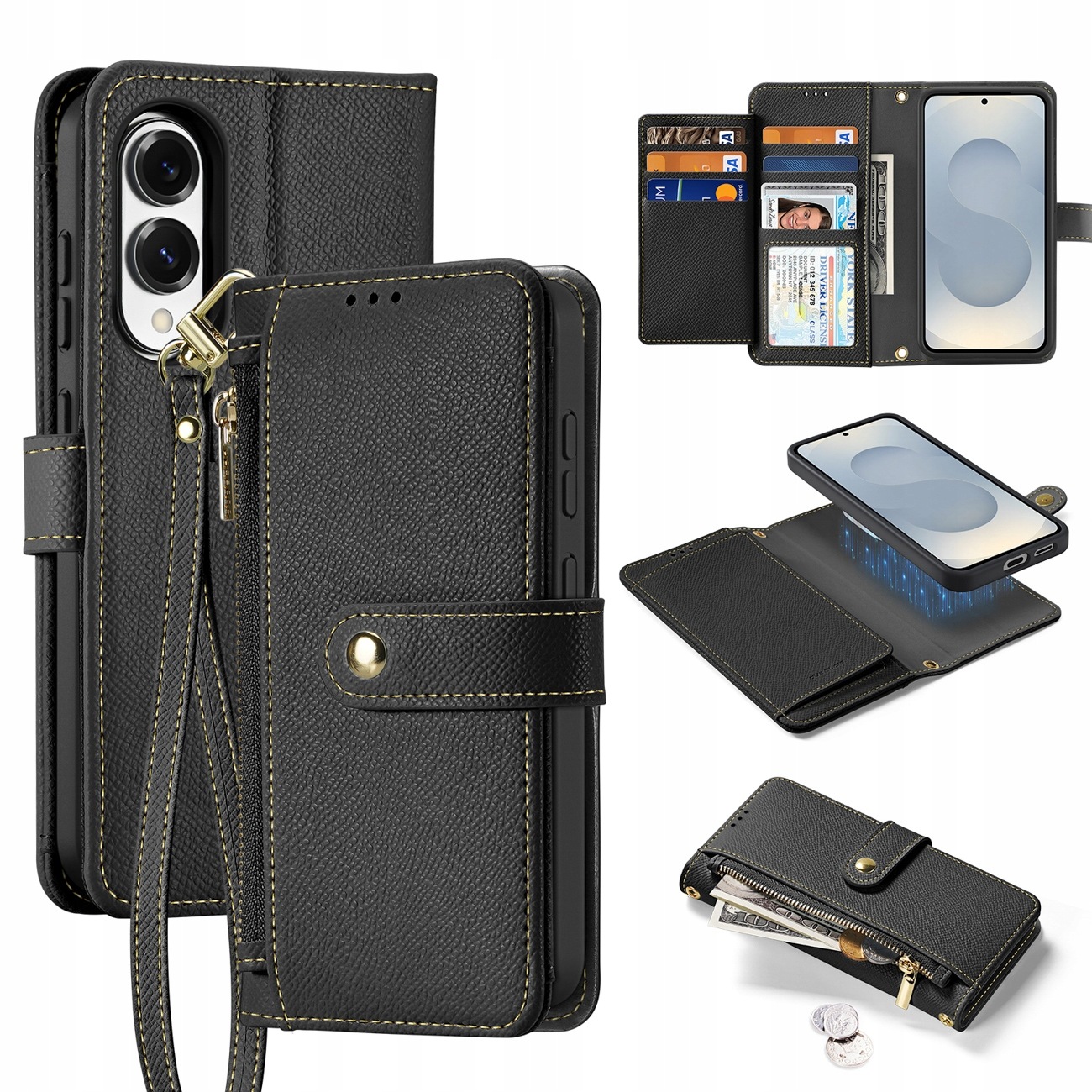 Etui Dux Ducis Lawa z MagSafe na Samsung Galaxy S25 Edge czarne