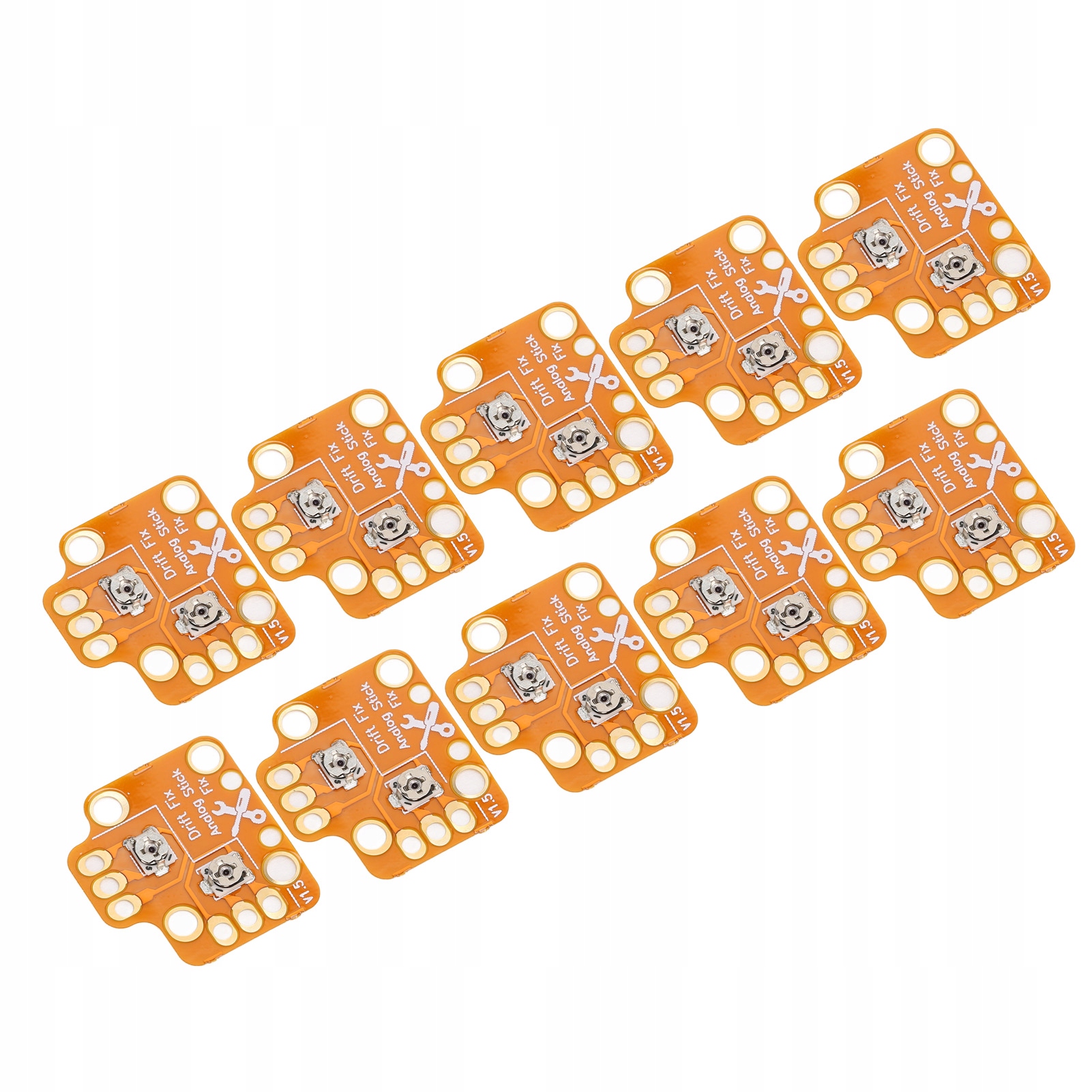 10 sztuk uniwersalny Gamepad Joystick Drift Repair Board 3D Thumb 9Y