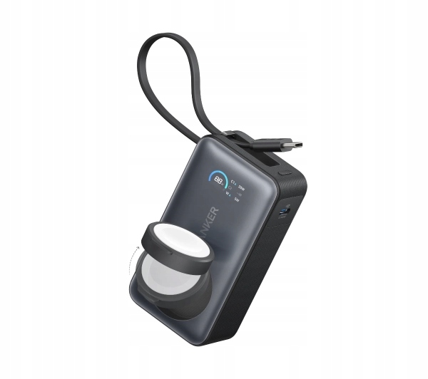 Powerbanka Anker Innovations MagGo 10 000 mAh 35W Pre Apple Watch Biela