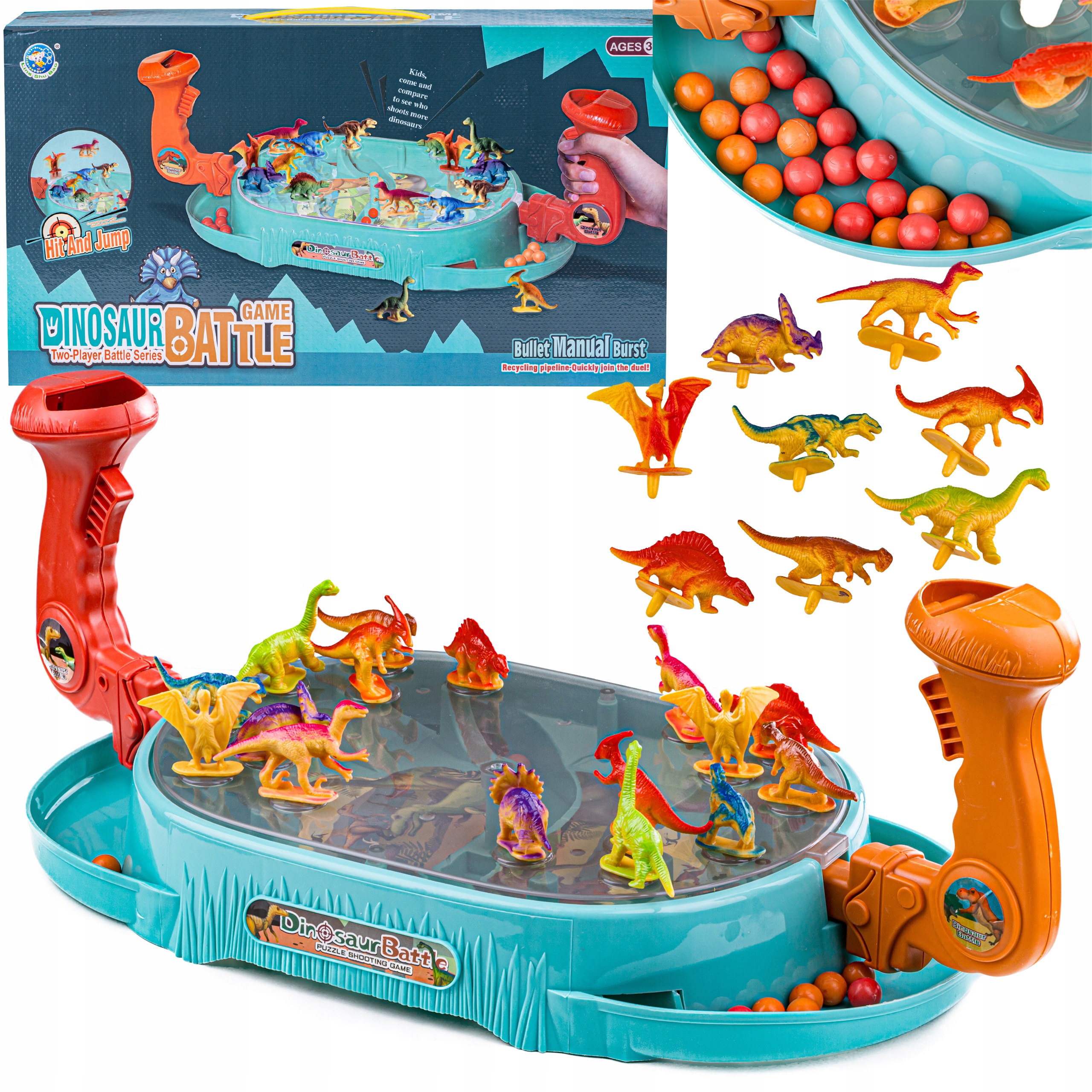 

Zręcznościowa Gra Wojna Dinozaurów Strąć Dinozaura