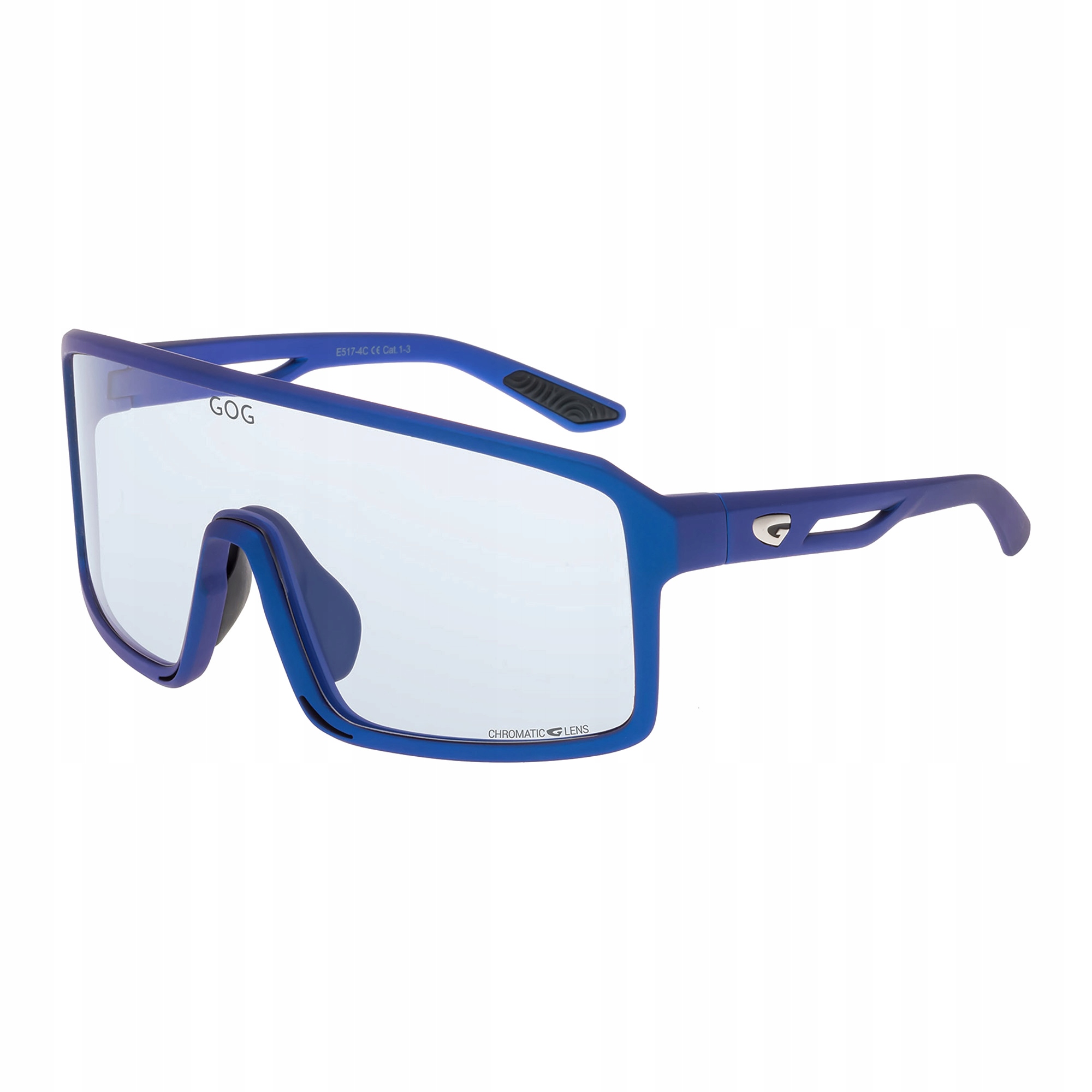Sluneční brýle Gog Ragnarok matt metallic navy blue/reflex blue