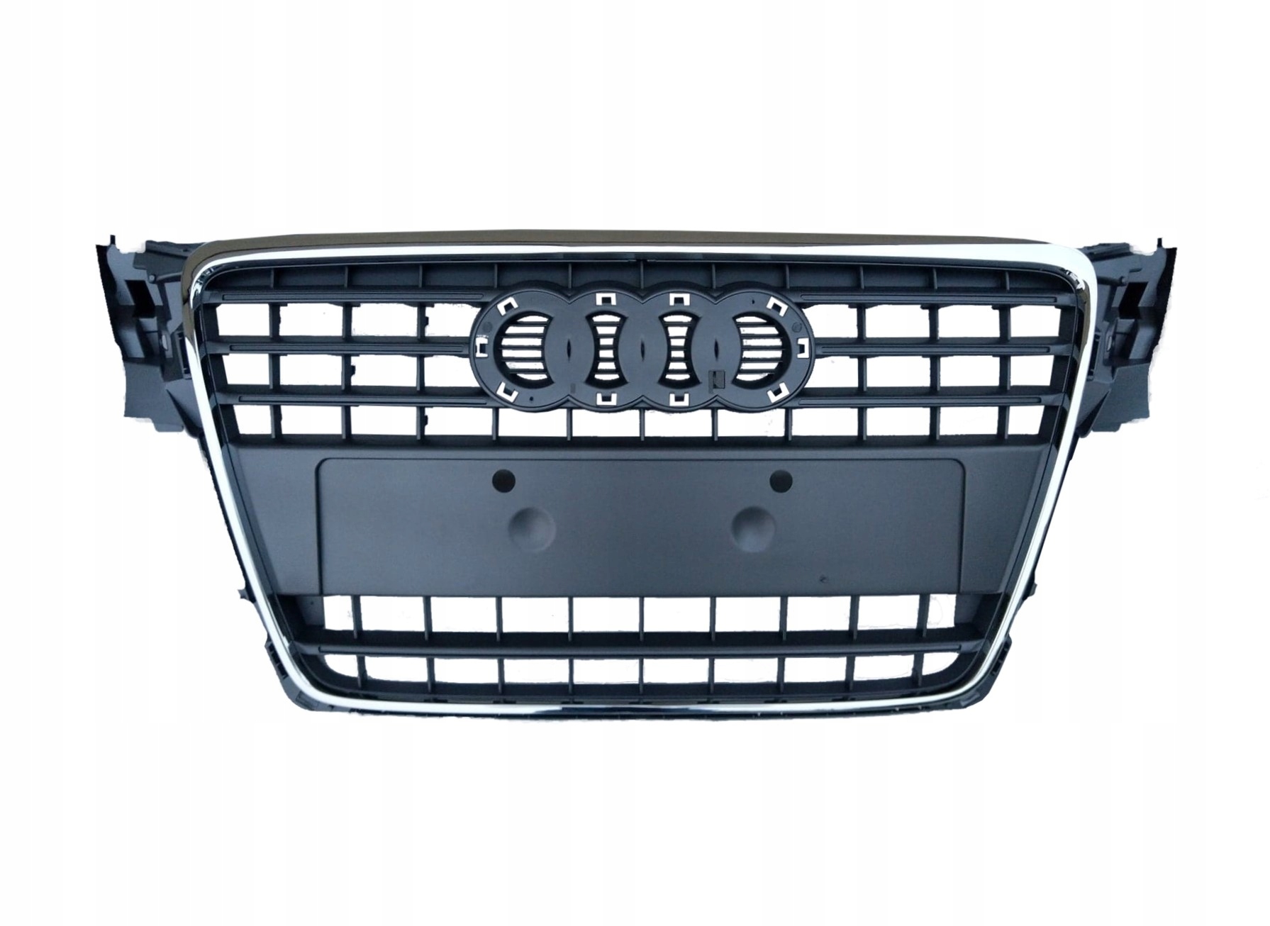 GRILL ATRAPA AUDI A4 B8 2007 2008 2009 2010 2011 SZARY GRAFITOWY