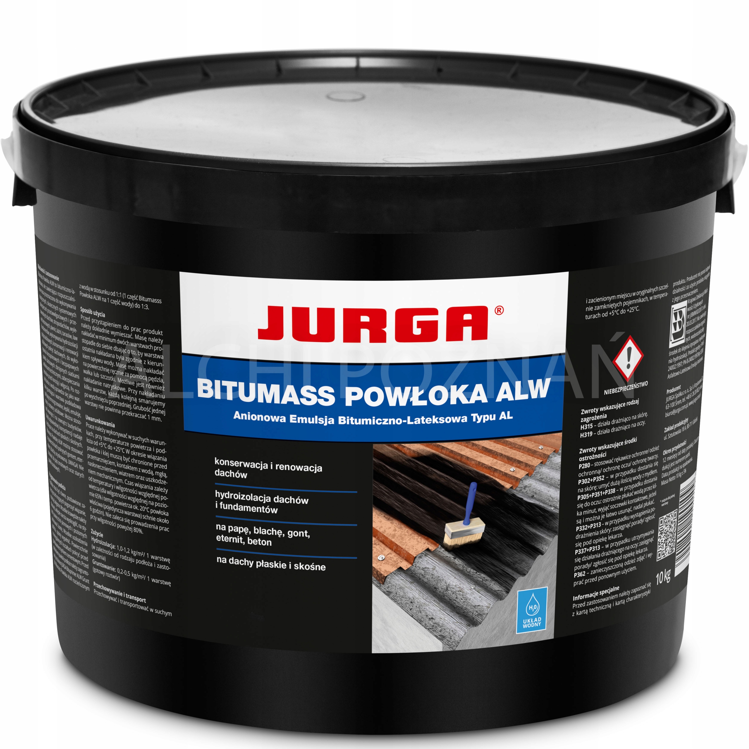 BITUMASS POWŁOKA ALW Emulsja Bitumiczna 10KG