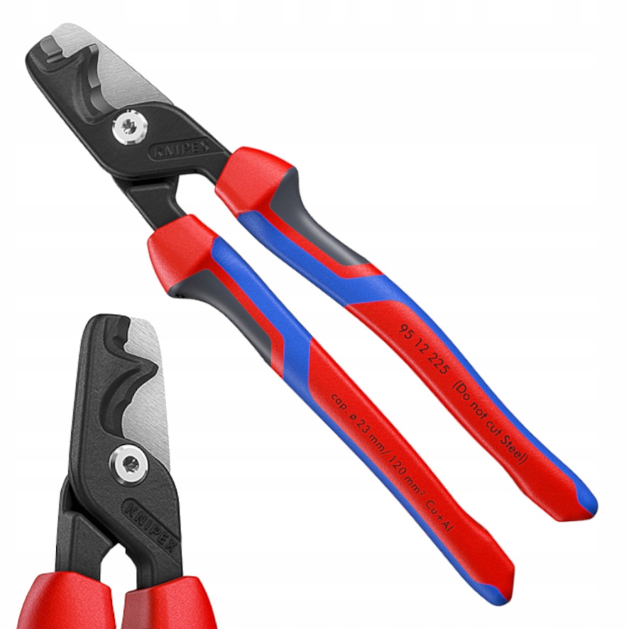 Knipex Nůžky Na Stříhání Kabelů StepCut XL Kompozit 225 mm