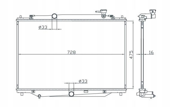 MAZDA CX-9 16 - CHŁODNICA PY8V15200