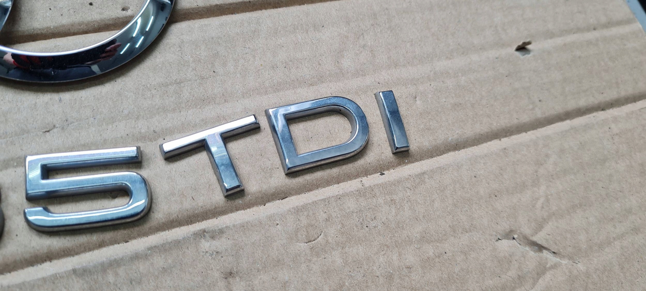 A6 C8 4K logo EMBLEMAT bonnet boot rear part A6 35TDI