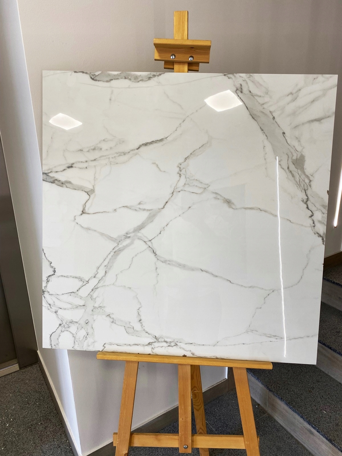 płytka 60x60 gres poler Carrara White