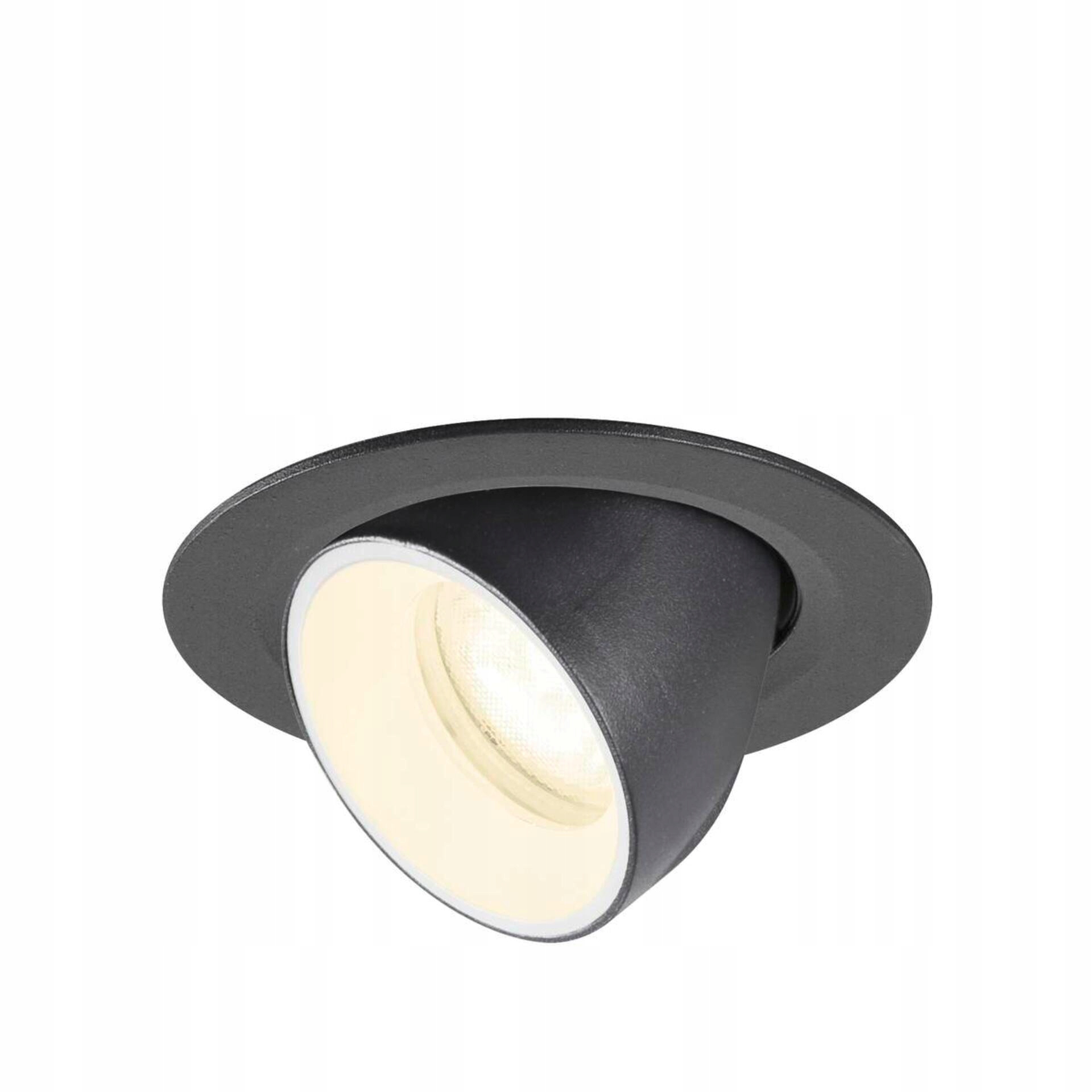 Stropné bodové svietidlo Slv Numinos Gimble Xs 6,9 W 4000K čierne/biele