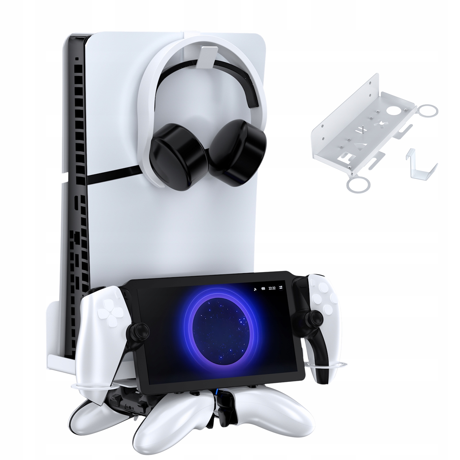 Uchwyt Ścienny na Ścianę Wieszak do Sony PlayStation 5 PS5 Slim Ps Portal