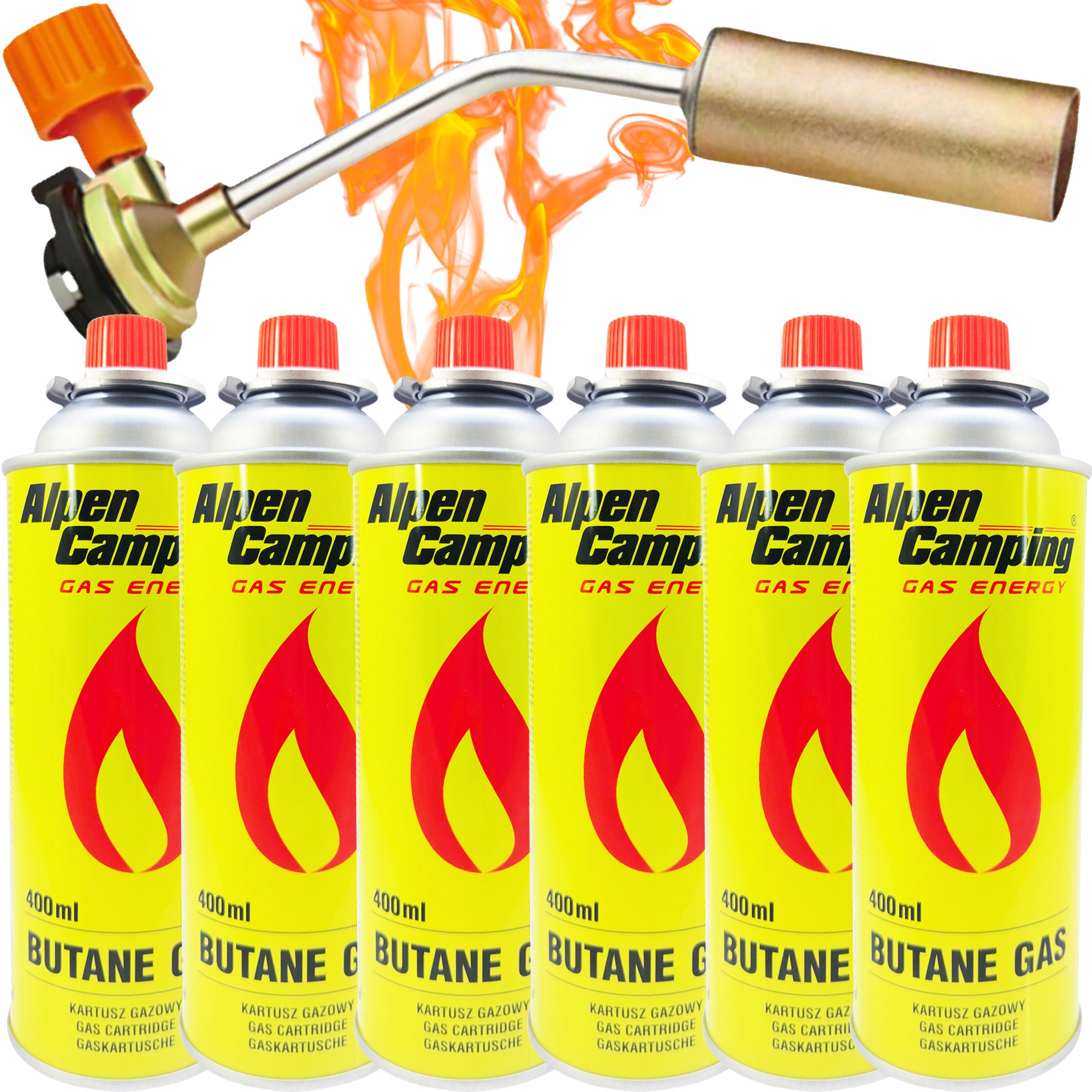 

Zestaw Palnik Gazowy Do Papy 6 Gaz Kartusz Nabój