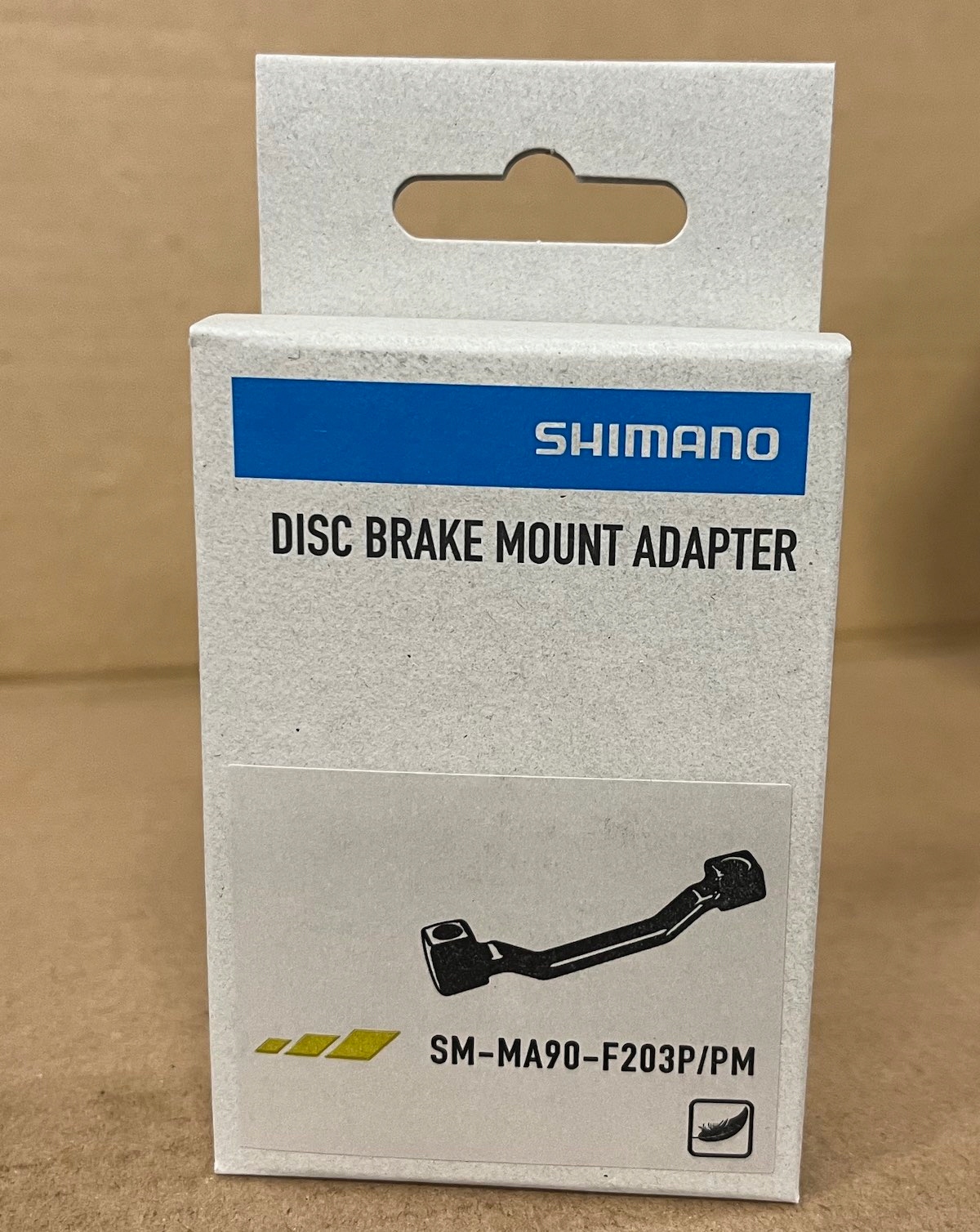 Adapter Hamulca do Tarczy 203mm Shimano SM-MA90 Pm/Pm mocowanie 180->203 Marka Shimano
