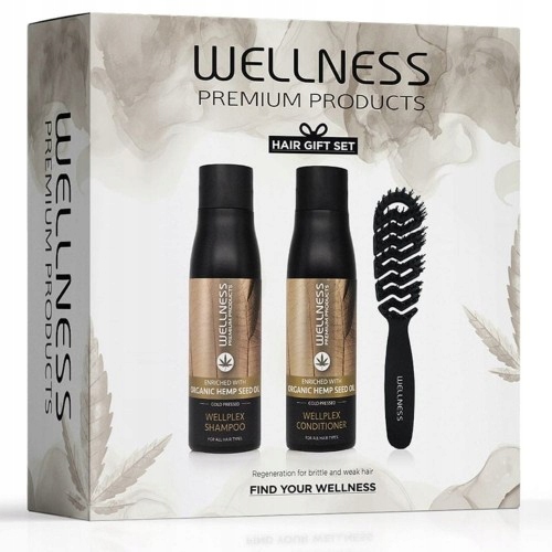 Wellness Premium Wellplex regenerační sada pro lámavé vlasy 500 ml