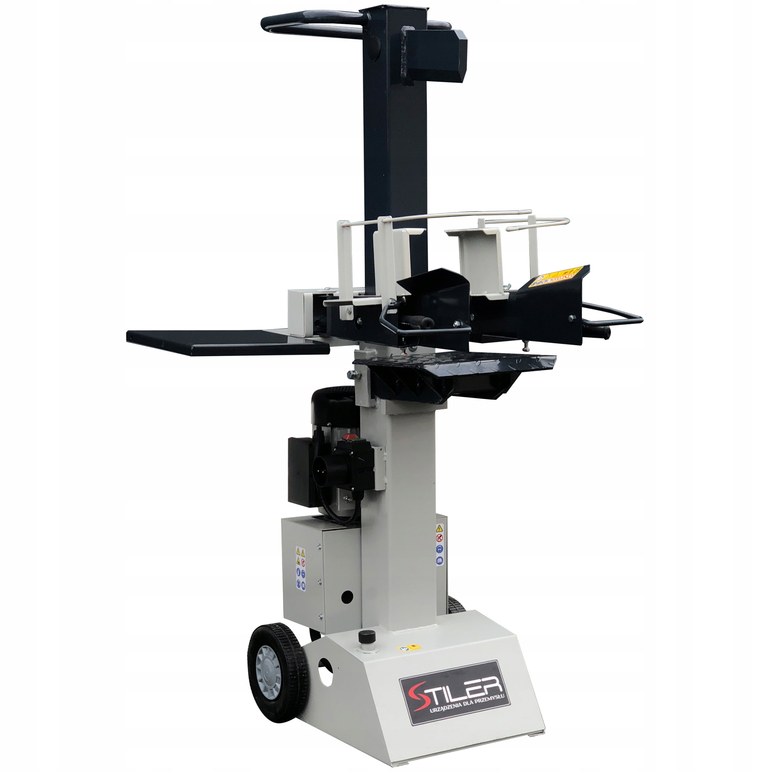 Výkonná Štípačka Na Dřevo 8 Ton Pro Štěpkovač 8T 3,5 kW 230V Hydraulická Vertikální