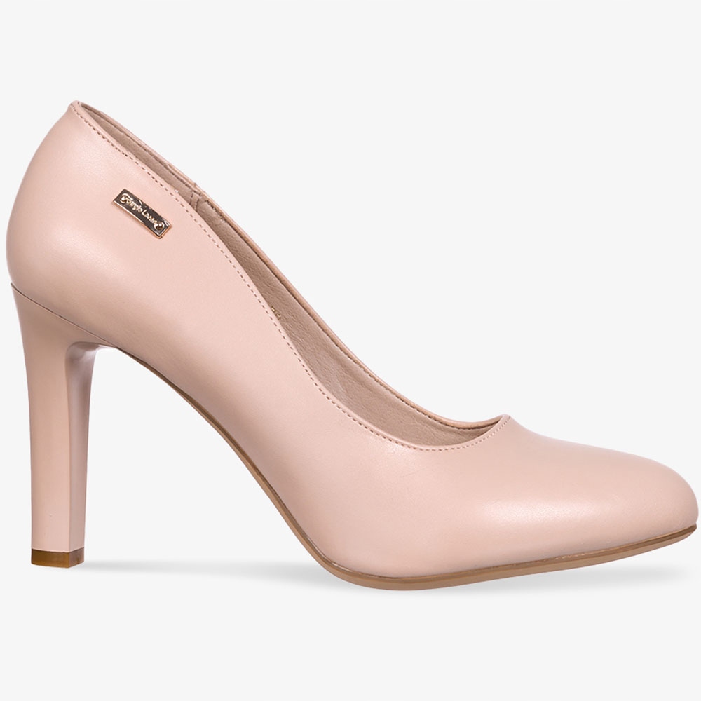 CZÓŁENKA NA OBCASIE SŁUPKU ZE SKÓRZANĄ WKŁADKĄ 40 Oryginalne opakowanie producenta pudełko