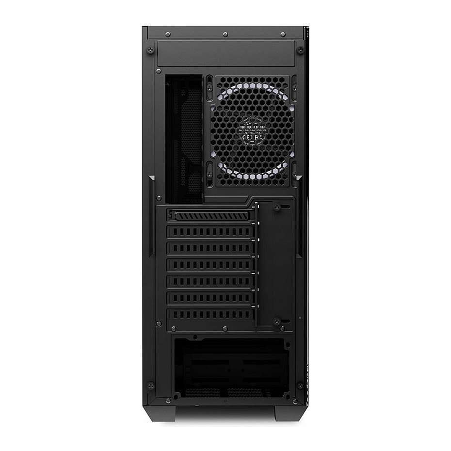 Sharkoon VS8 Rgb Midi Tower czarna z hartowanym szkłem