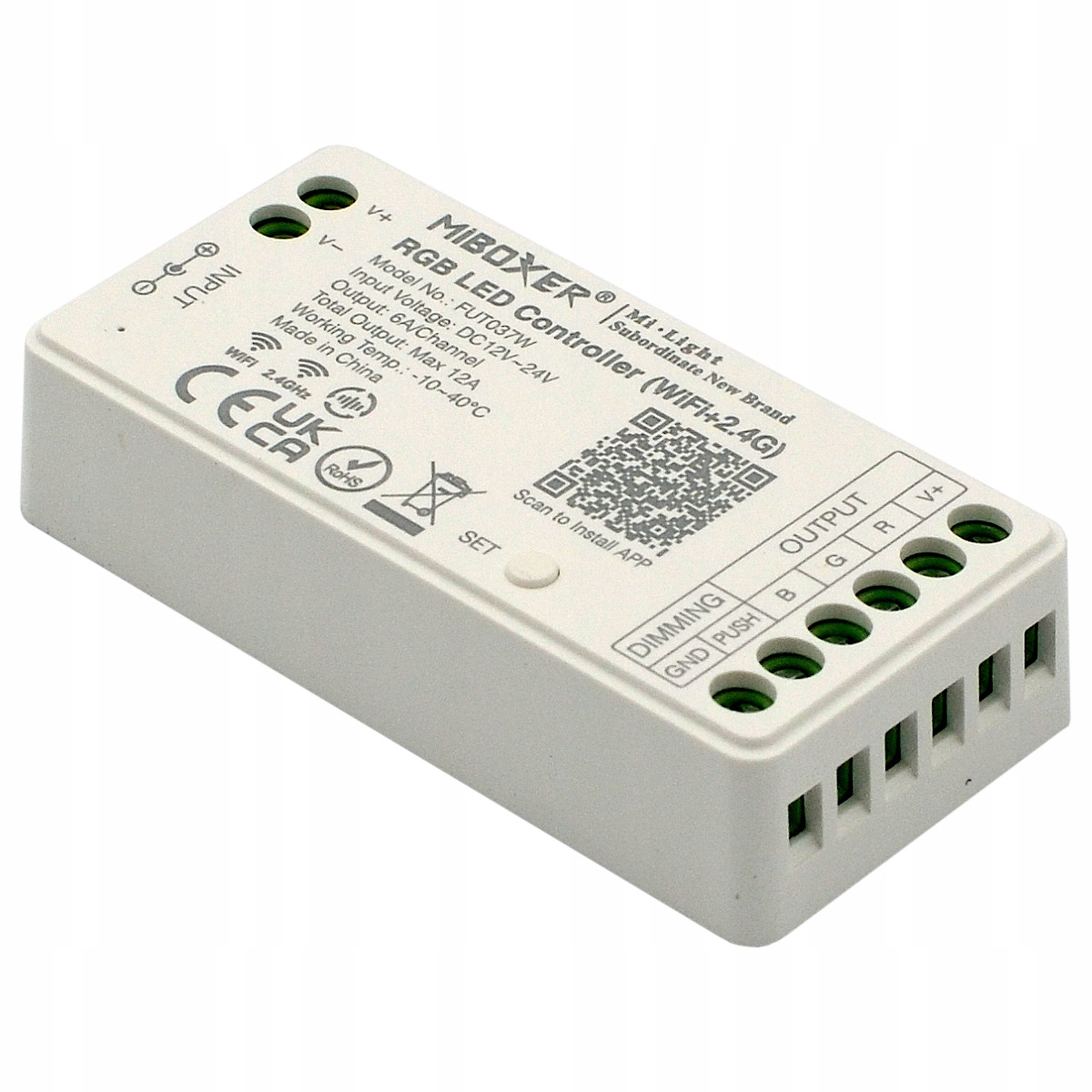 Sterownik RGB WiFi Strefowy Milight Taśma Led FUT037W