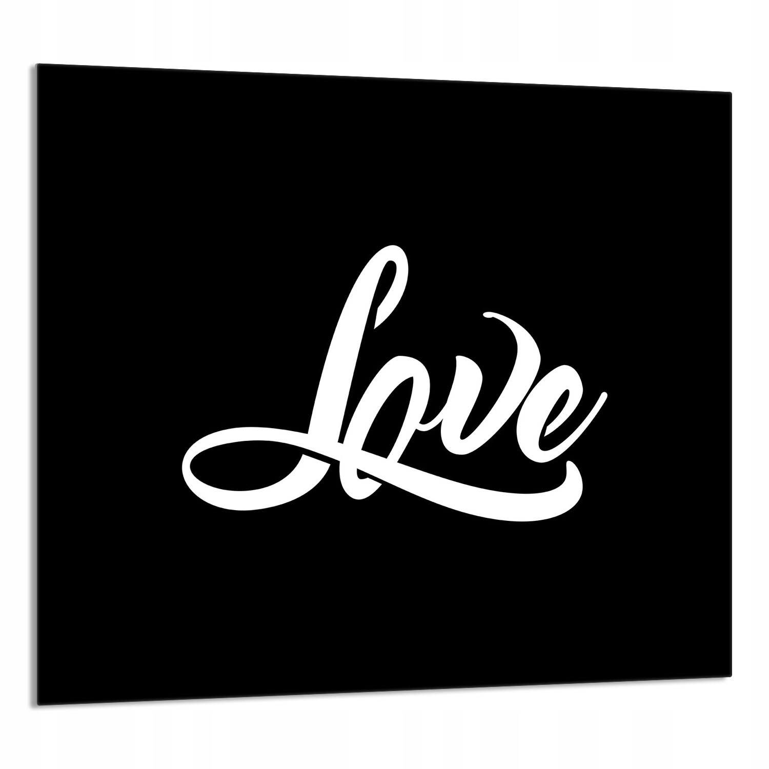 Skleněný Panel Do Kuchyně 65x60 Černé Tvrzené Sklo