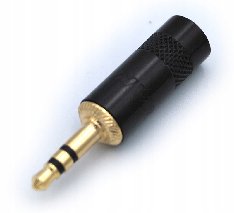 

Wtyk Mini Jack 3,5mm stereo Rean NYS231BG złącze