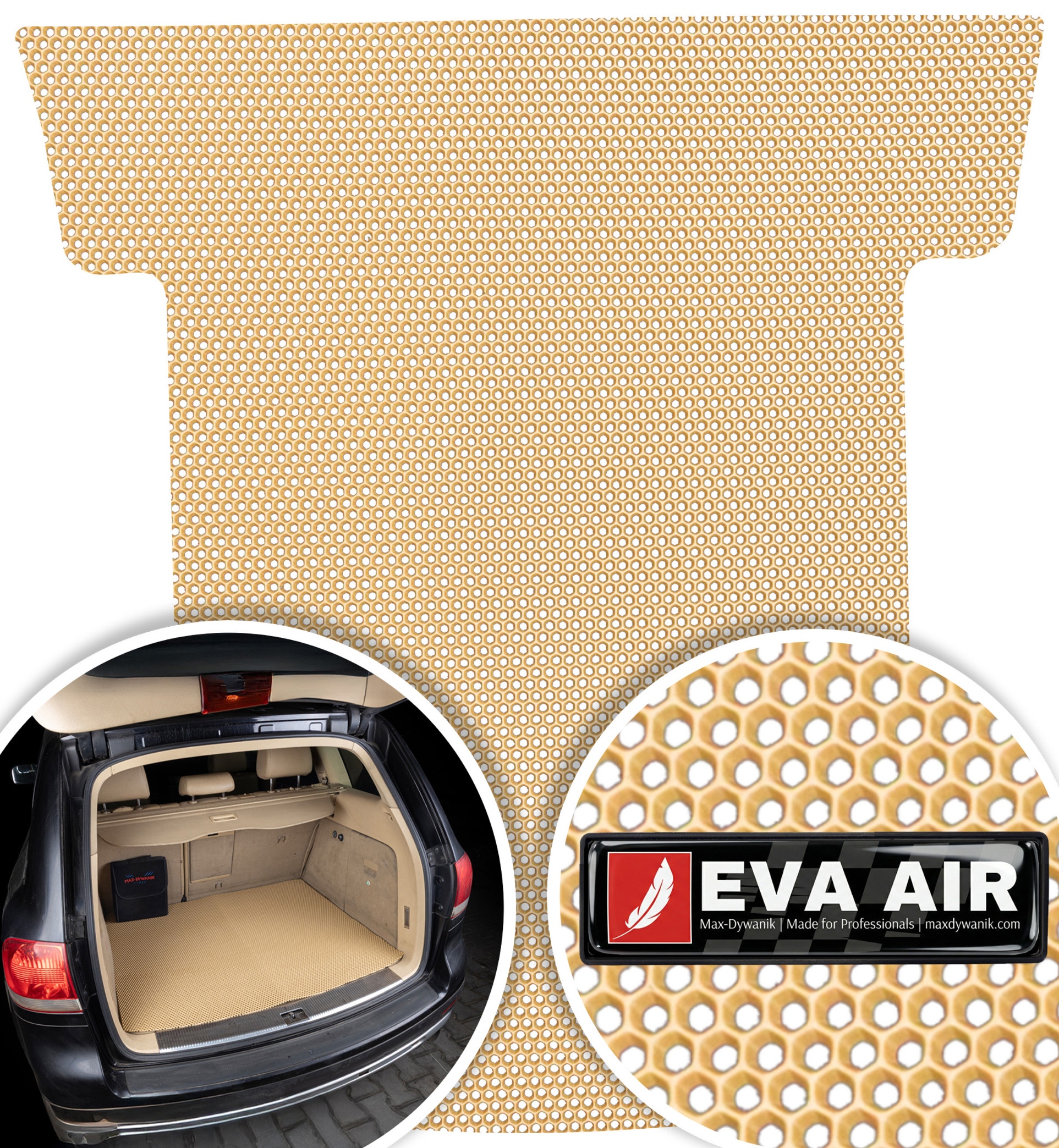 Vw Caddy Maxi Kombivan 2010-2020 Vložka do zavazadlového prostoru Eva Air Honey