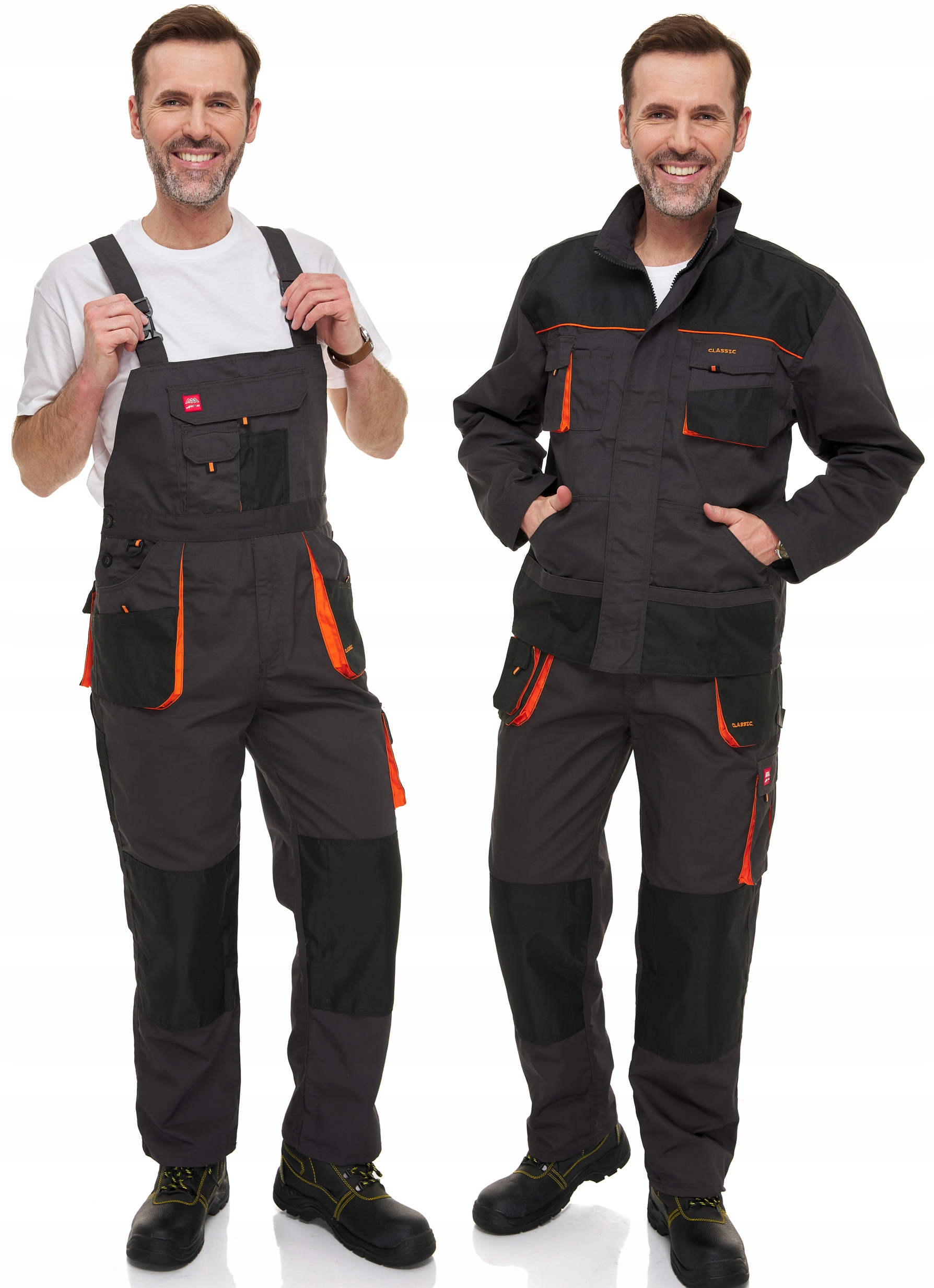 Komplet ubranie robocze ochronne codzienne Classic bluza ogrodniczki 56