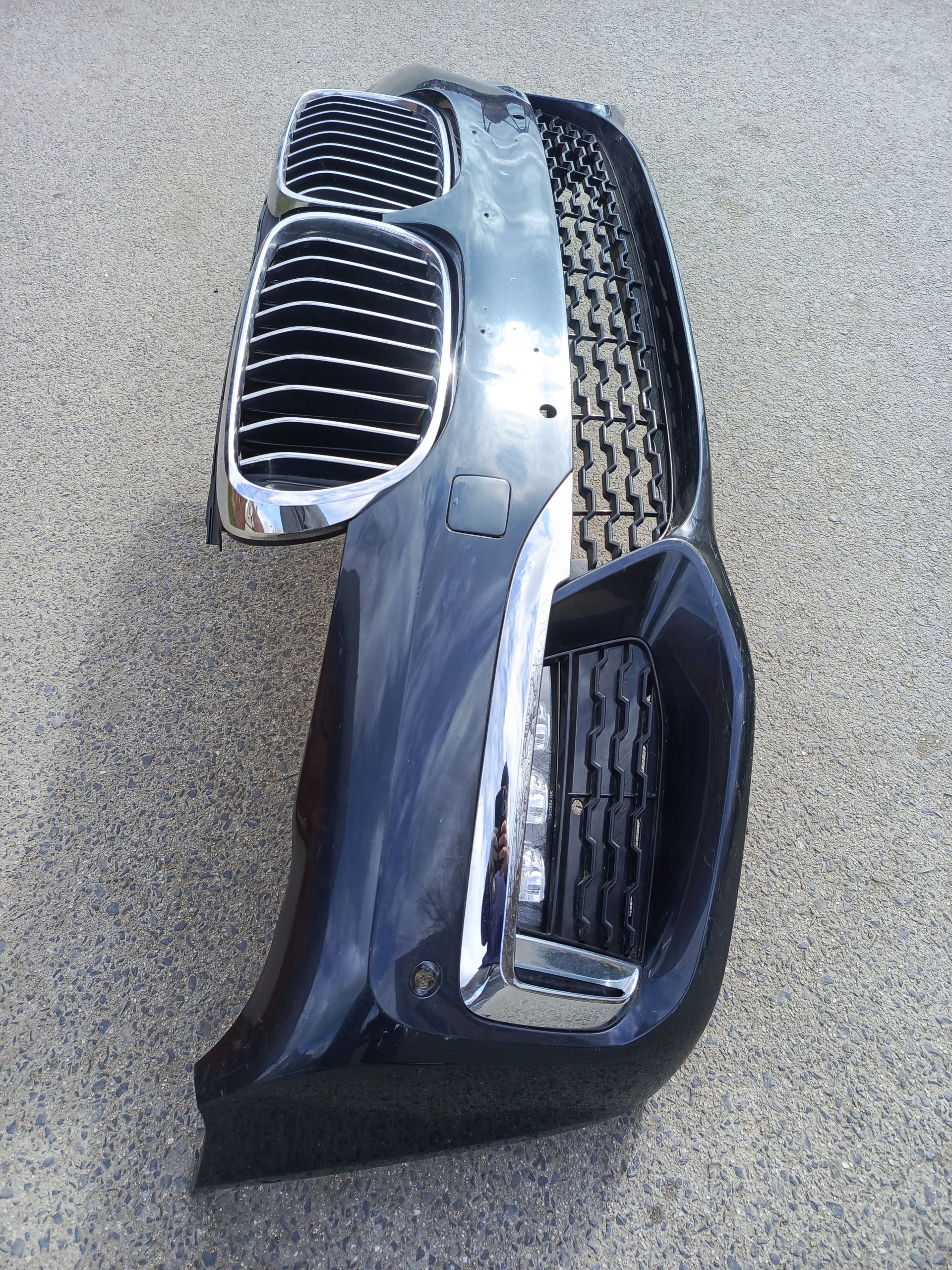 BMW 7 G11 G12 MPAKIET M PAKIET M-PAKIET ZDERZAK PRZEDNI PRZÓD ATRAPA GRILL Producent części BMW OE