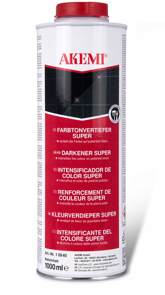 Akemi Zesilovač Barvy Impregnační Prohlubovač Barvy Na Žulu 1 L