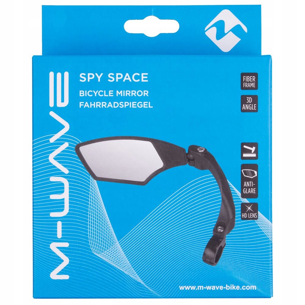 Lusterko rowerowe M-Wave Spy Space LEWE 3D Model Spy Space