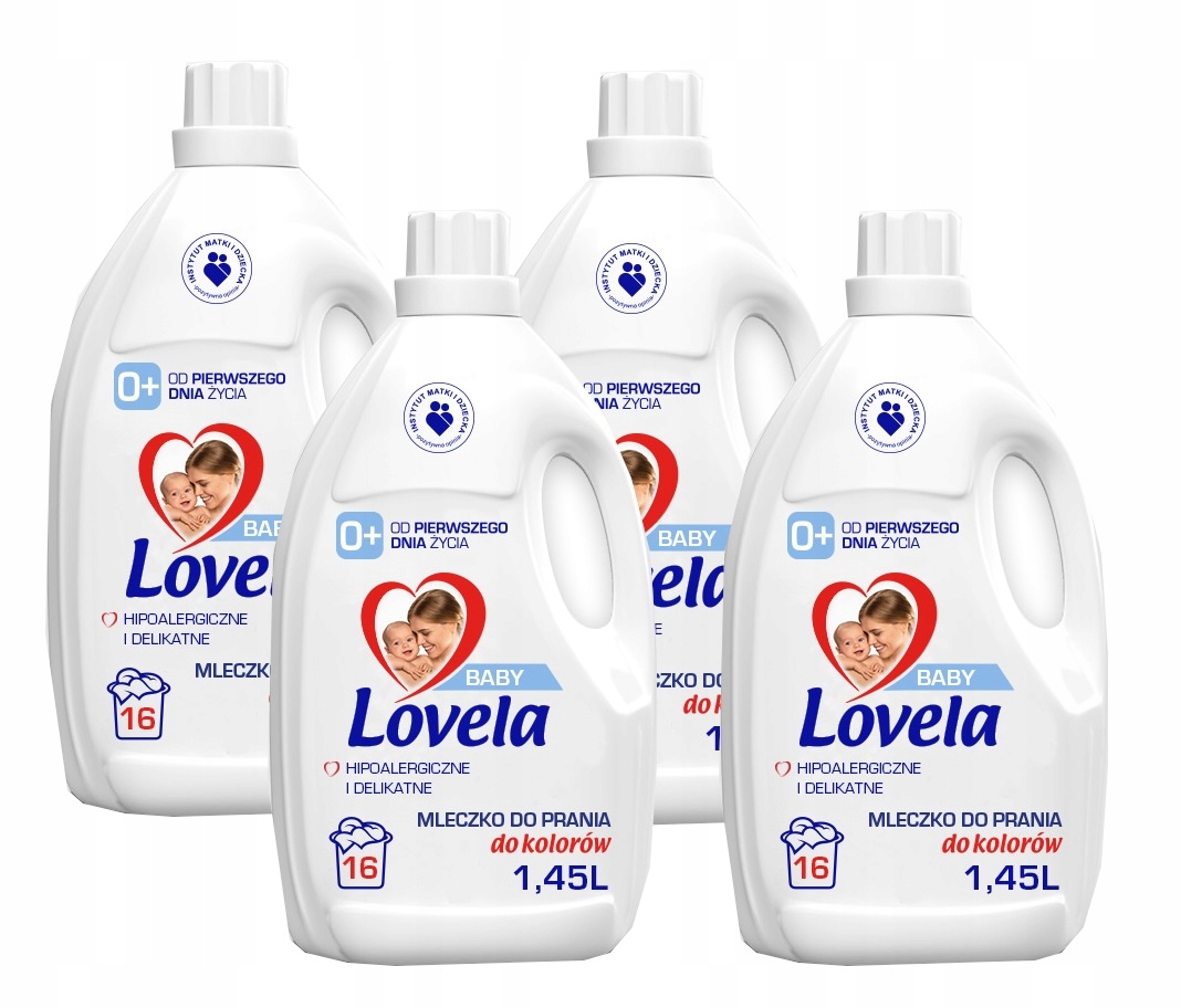

Lovela Baby Mleczko do prania 4x 1,45 L kolor