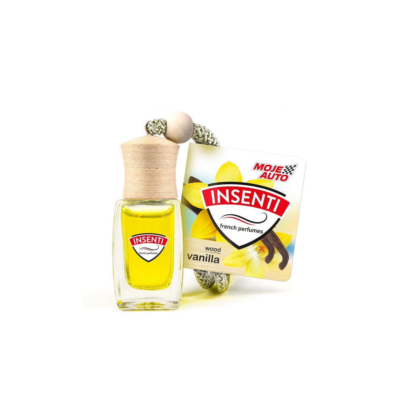 

Zawieszka Zapachowa Moje Auto Insenti Vanilia 8ml