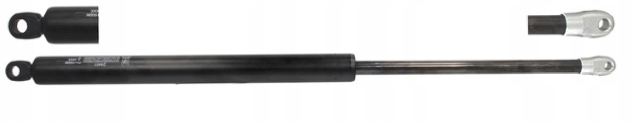 UNI24412 - Телескопічна газова пружина амортизатор 1750n 570 мм