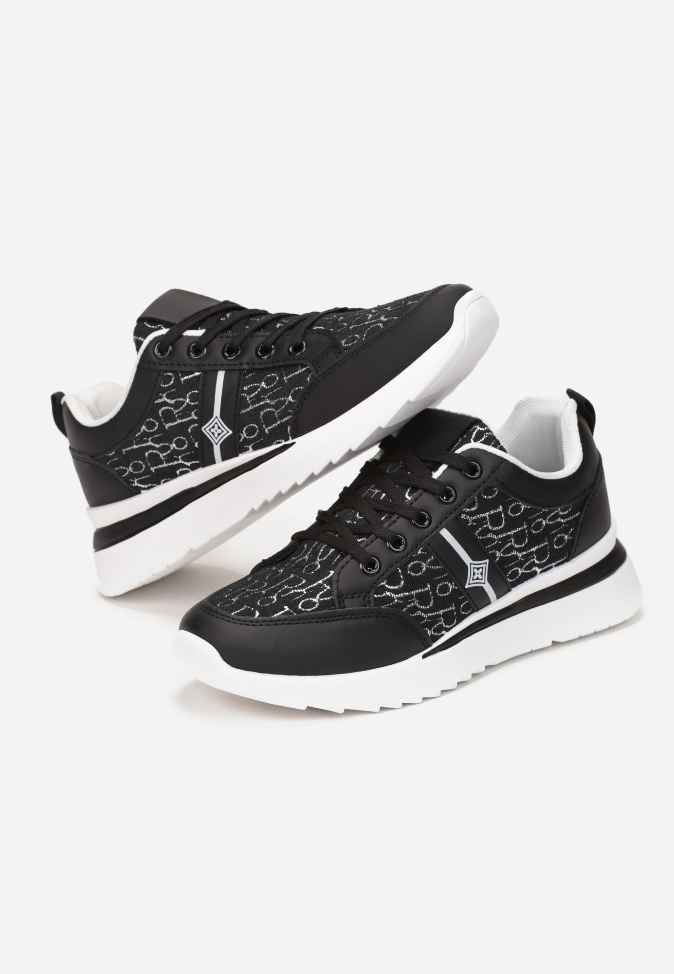 

Renee Czarne Sneakersy damskie 37