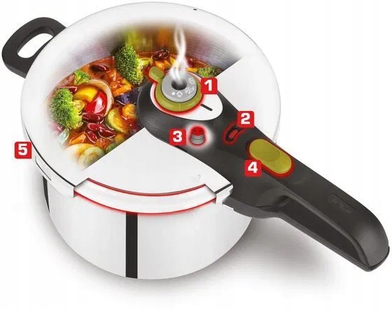 Tefal Secure 5 Neo P2530738 Tlakový hrniec 6l