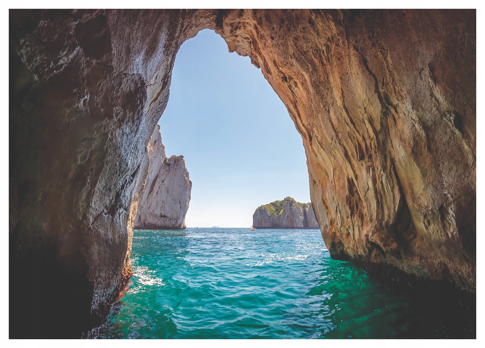 Fototapeta vlies Morská skalná brána morská krajina relax 300x210 lepidlo