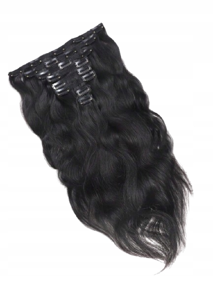 Shein Připínací Vlnité Vlasy Hnědé 1HE