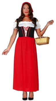Kostým vesničanka kapuce měšťanka M