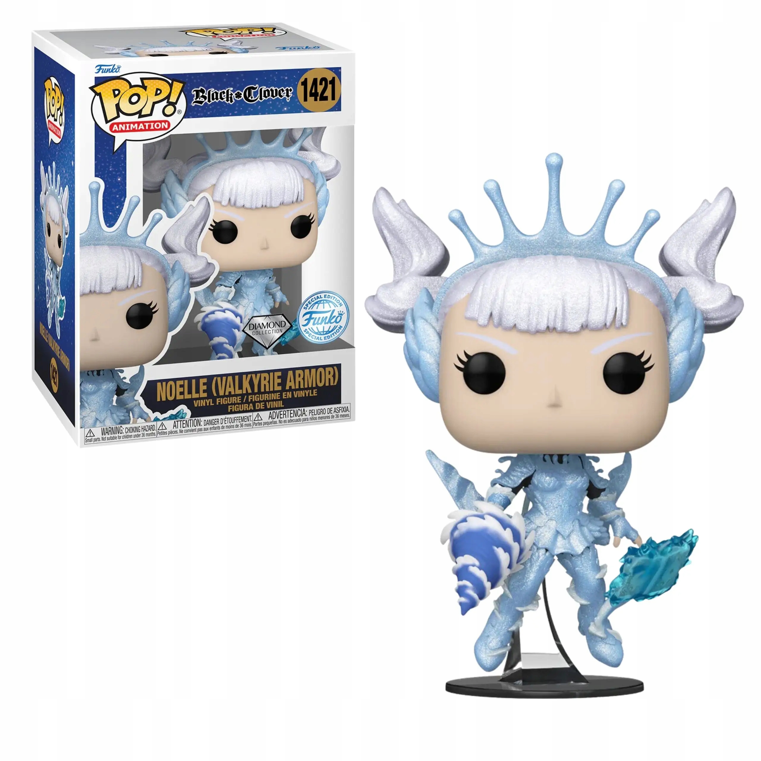 Funko Pop! Black Clover Noelle (Valkyrie Armor) Diamond Collection #1421