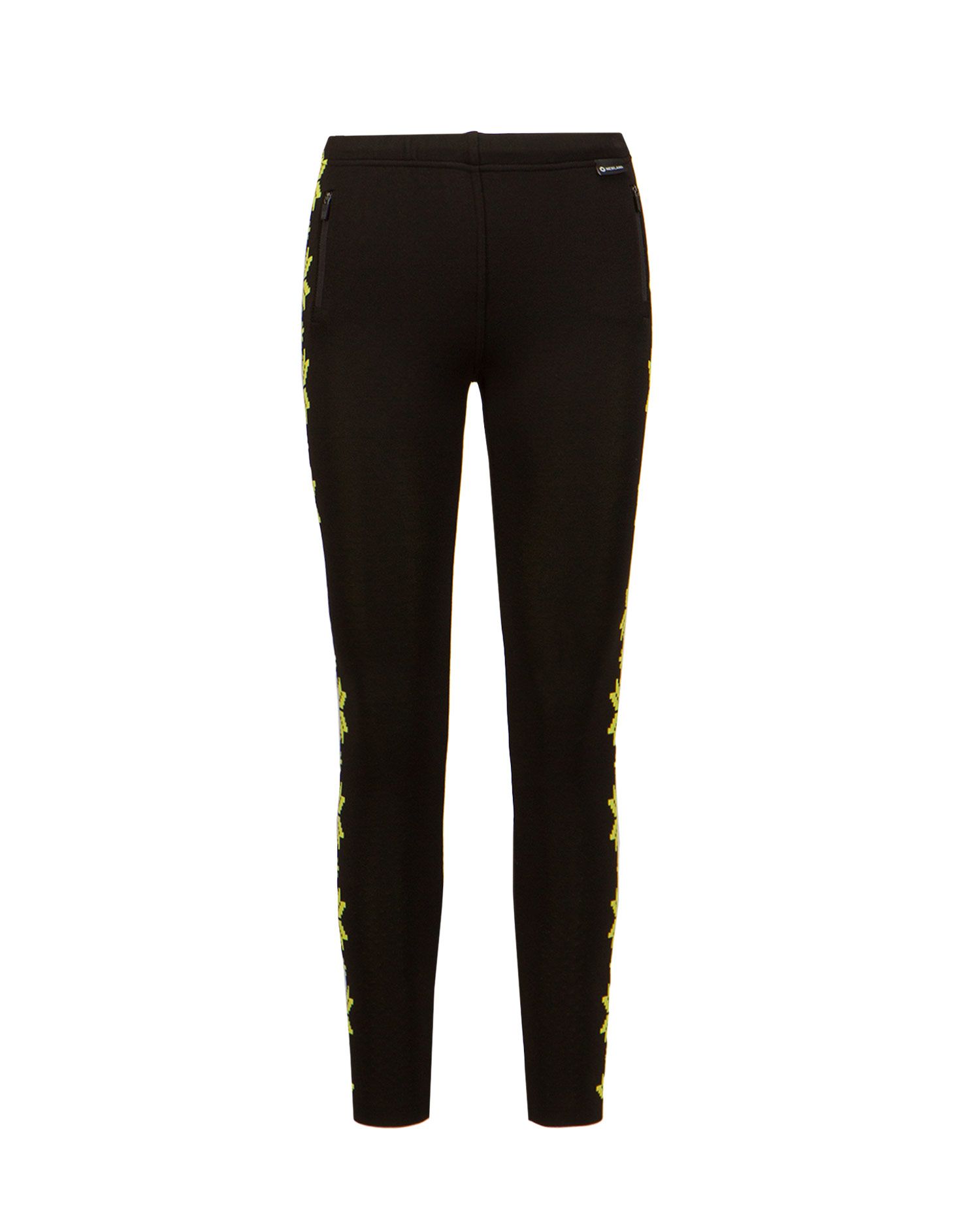 Leginsy damskie Newland N46206-268 Black-lime S