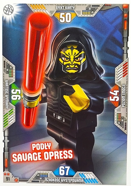 Lego Star Wars Karta Seria 2 nr 091