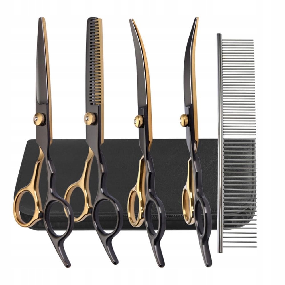 Levně Zree Nůžky Na Stříhání psů Profesionální sada pro péči o psy