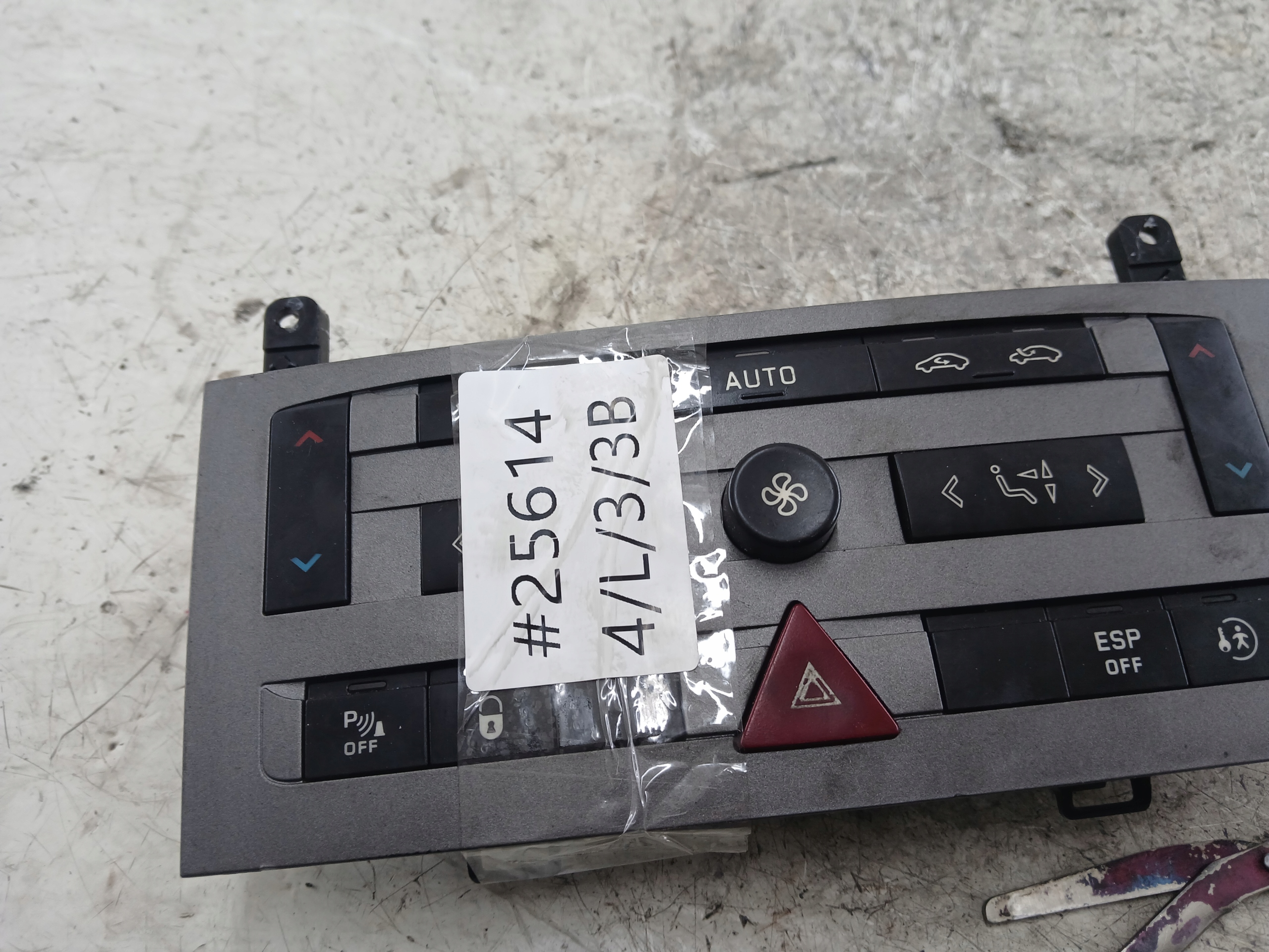 PEUGEOT 407 COMANDI CLIMA 96573322YW